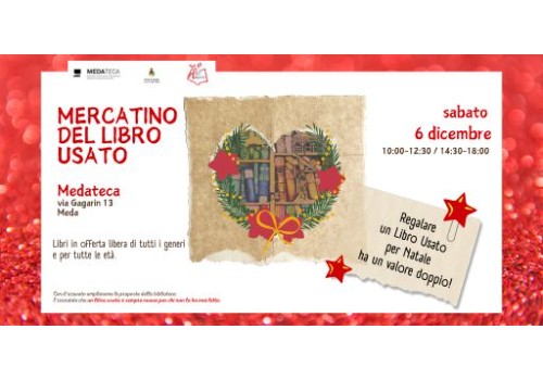 Tradizionale mercatino mensile del libro usato