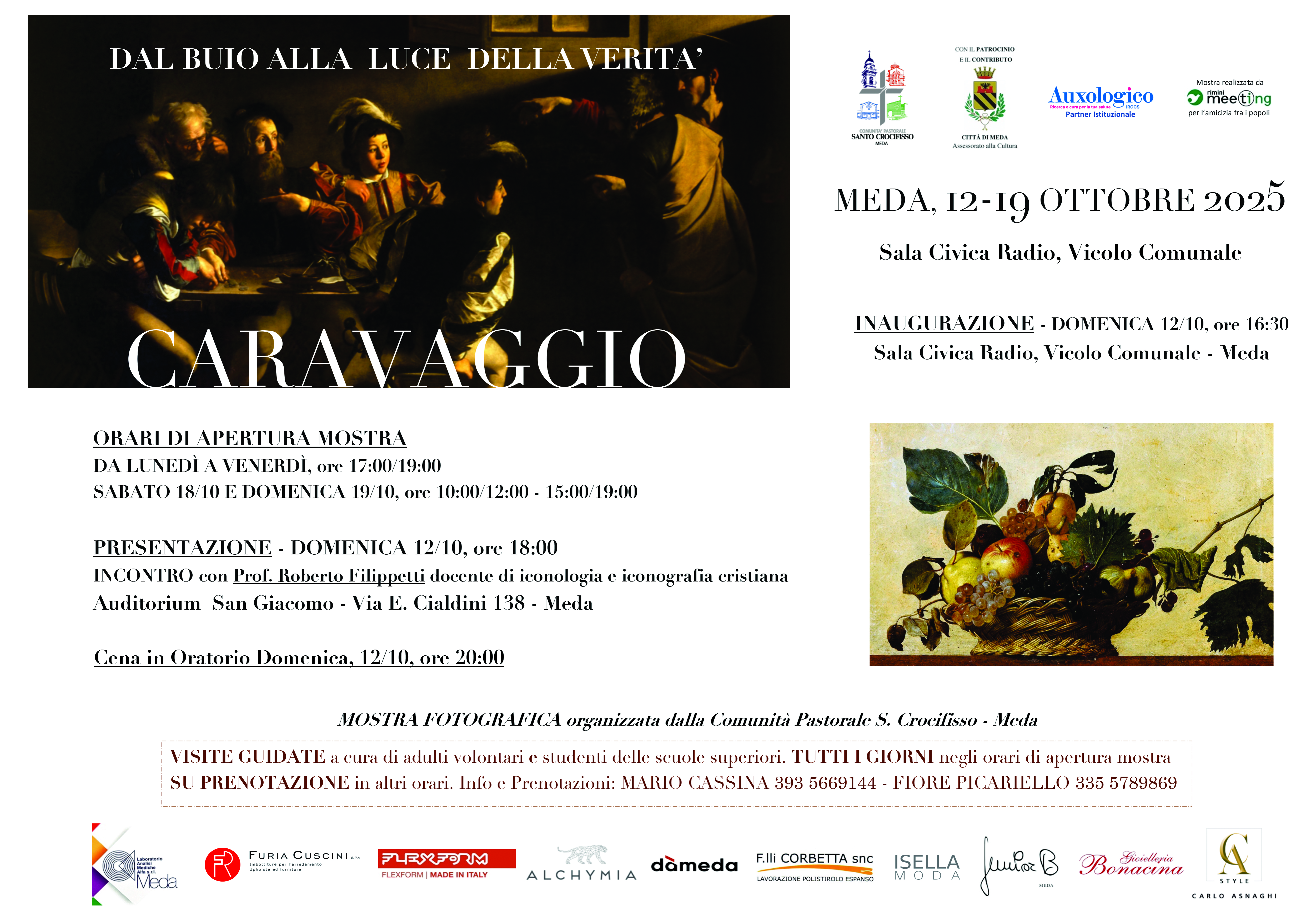 Dal buio alla luce della verità: un viaggio immersivo nell’arte di Caravaggio.