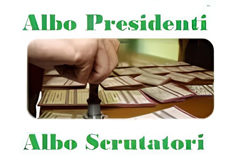 Iscrizione all'Albo dei Presidenti e degli Scrutatori