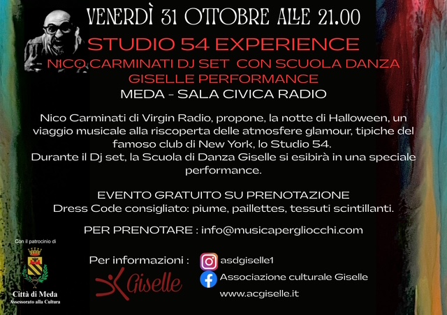 Nico Carminati DJ Set con Scuola di Danza Giselle Performance