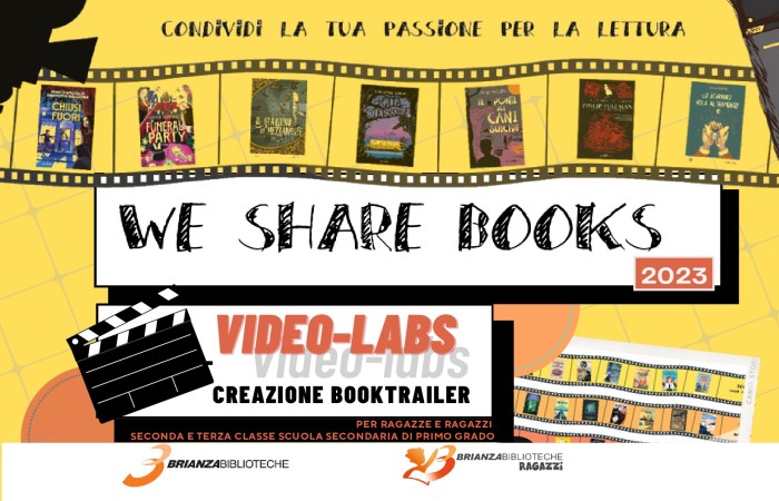 Immagine We share books 2023 - Video Labs Creazione Booktrailer