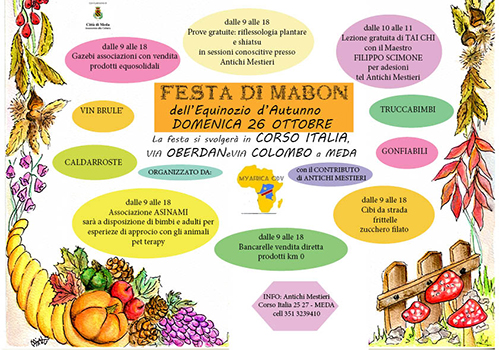 Immagine che raffigura Festa di Mabon dell'Equinozio d'Autunno