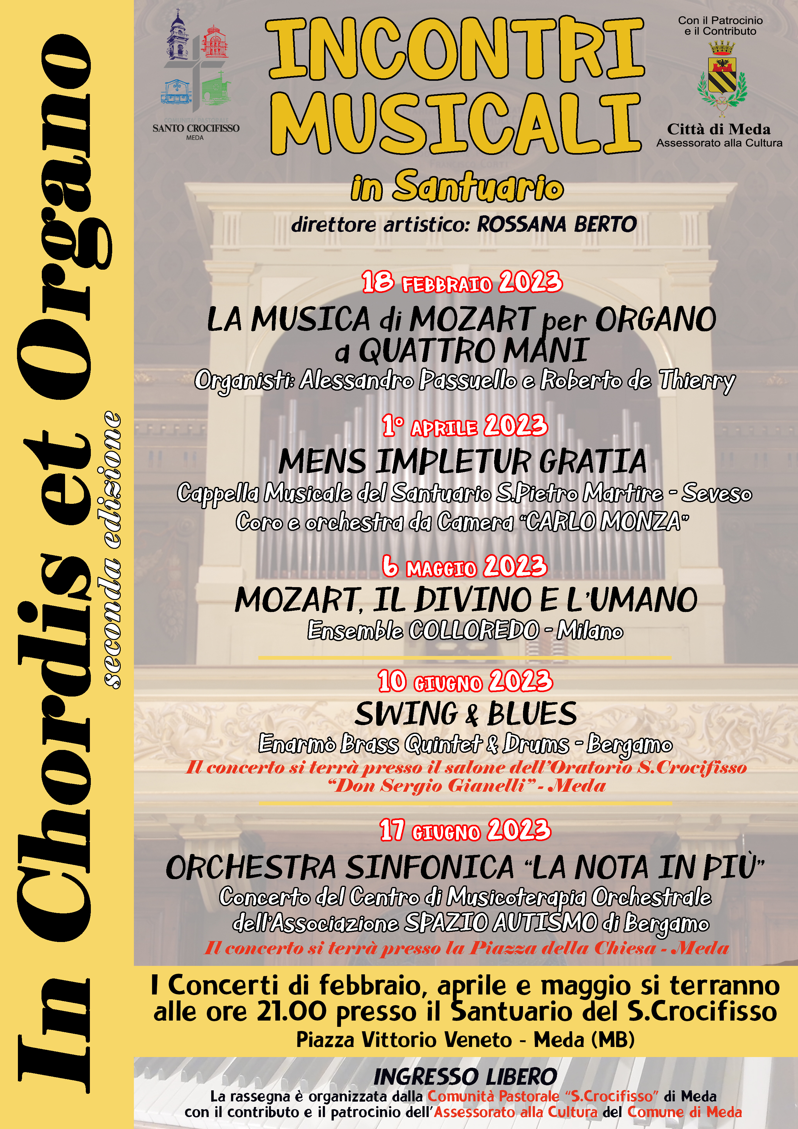 Immagine In Chordis et Organo - Incontri musicali in Santuario