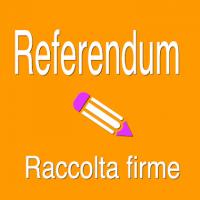 Immagine Raccolta firme per proposte di Referendum
