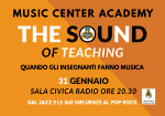 Quando l'eccellenza sale in cattedra, il risultato è pura armonia. Non perdetevi 'The Sound of Teaching', un viaggio musicale unico dove i maestri della Music Center Academy diventano protagonisti sul palco della Sala Civica