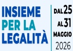 Rassegna di eventi dedicati alla cultura della legalità dal 25 al 31 maggio.